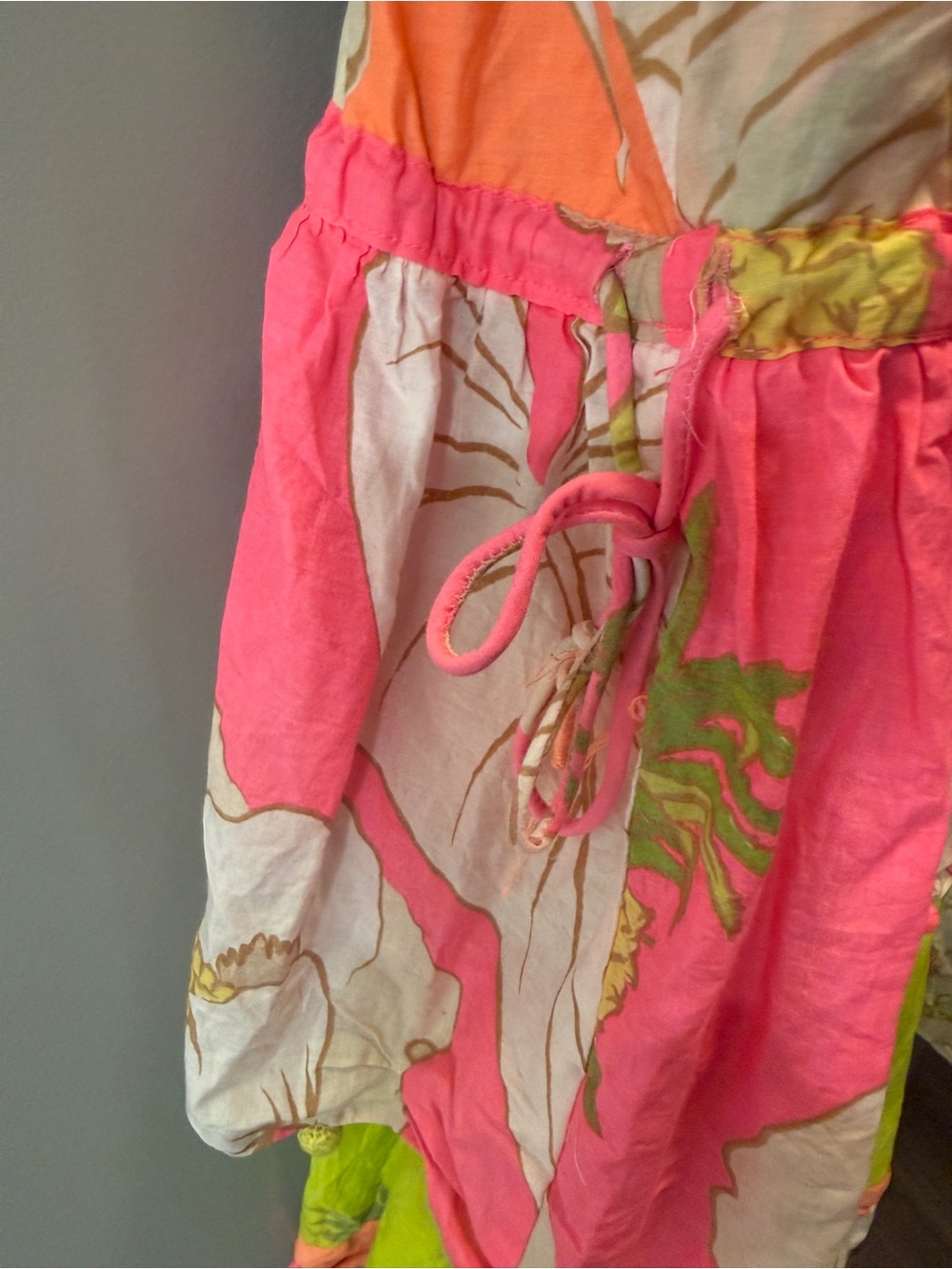 Farm Rio Brazilian Tropical Floral 100% Cotton Mini Dress XL - Picture 5 of 10